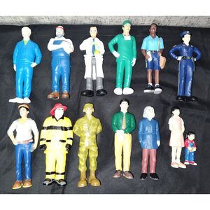 Lakeshore Learning Community Block Play People Lot of 13